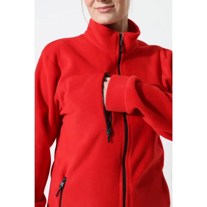 Unisex Polar Mont - Kırmızı