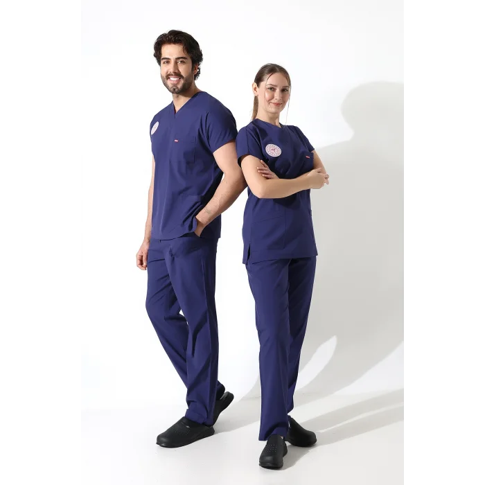 Bflex Unisex Likralı Yarasa Kol Takım - 6459 Kamu Lacivert