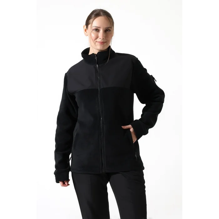 Soft Shell Robalı Unisex Polar Mont - Siyah