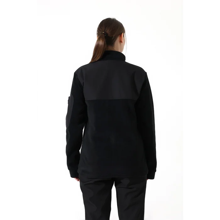 Soft Shell Robalı Unisex Polar Mont - Siyah