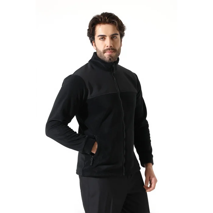 Soft Shell Robalı Unisex Polar Mont - Siyah