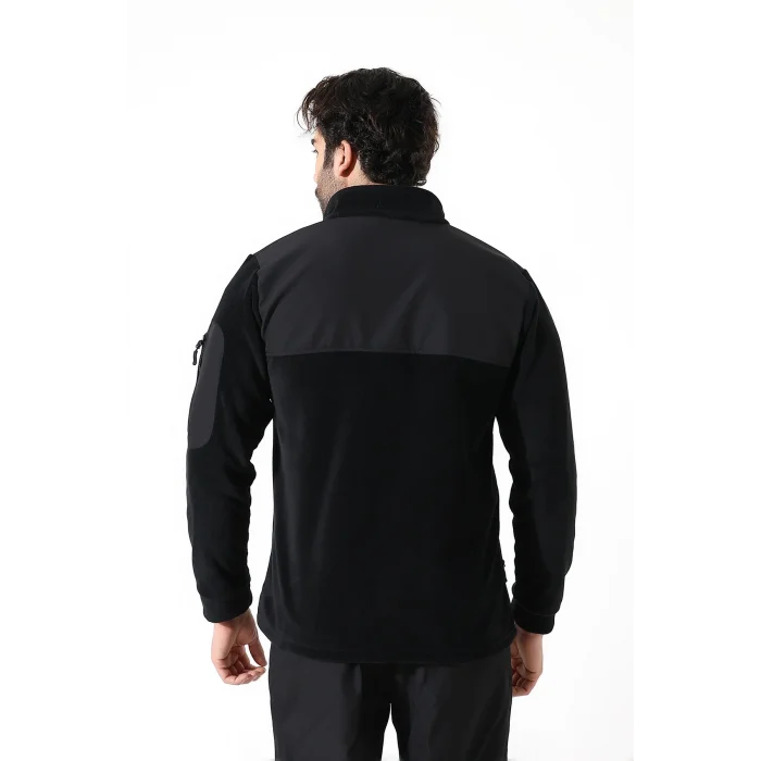 Soft Shell Robalı Unisex Polar Mont - Siyah