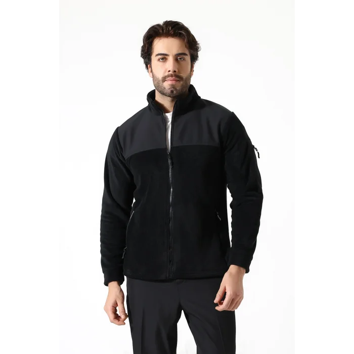 Soft Shell Robalı Unisex Polar Mont - Siyah