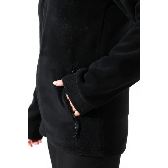 Soft Shell Robalı Unisex Polar Mont - Siyah