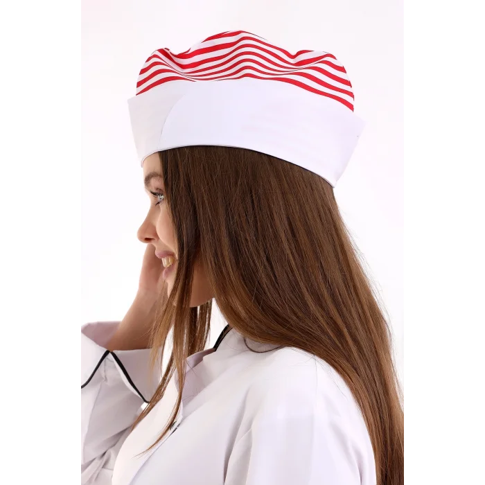 Aşçı Kayık Kep - 902 P/V Kırmızı Çizgi