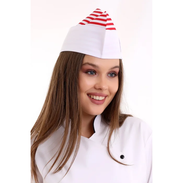 Aşçı Kayık Kep - 902 P/V Kırmızı Çizgi