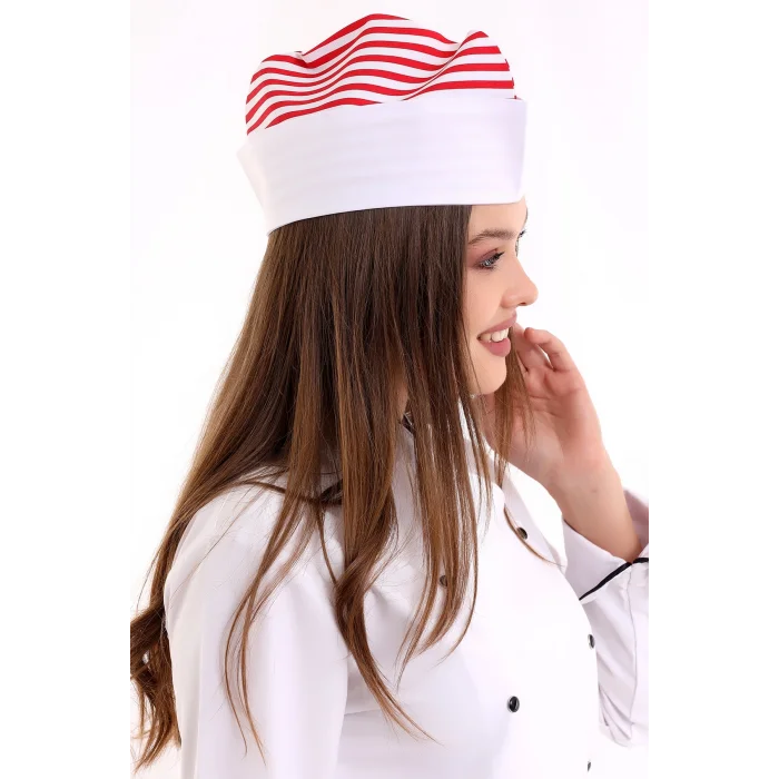 Aşçı Kayık Kep - 902 P/V Kırmızı Çizgi