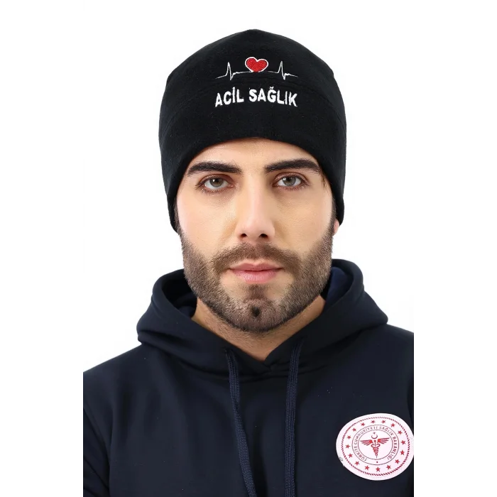 Acil Sağlık Bere - Siyah