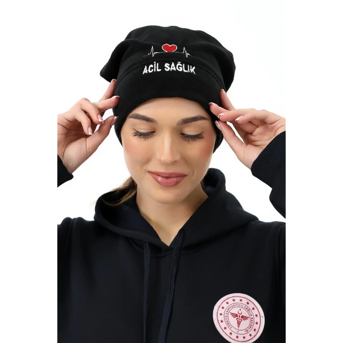 Acil Sağlık Boyunluk Baf - Siyah