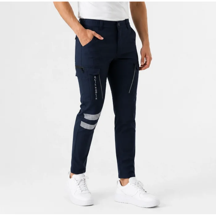 Acil Sağlık Soft Shell Outdoor Kışlık Erkek Pantolon - Lacivert