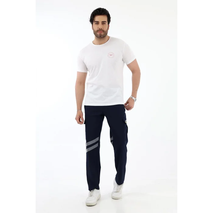 Acil Sağlık Yuvarlak Yaka Penye Kısa Kol Tshirt - Beyaz