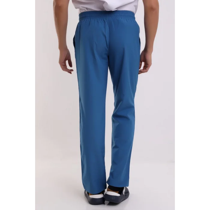 Alpaka Unisex Pantolon Bel Lastikli - 36 Saü Mavi