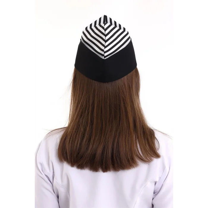 Aşçı Kayık Kep - 903 P/V Siyah Çizgili