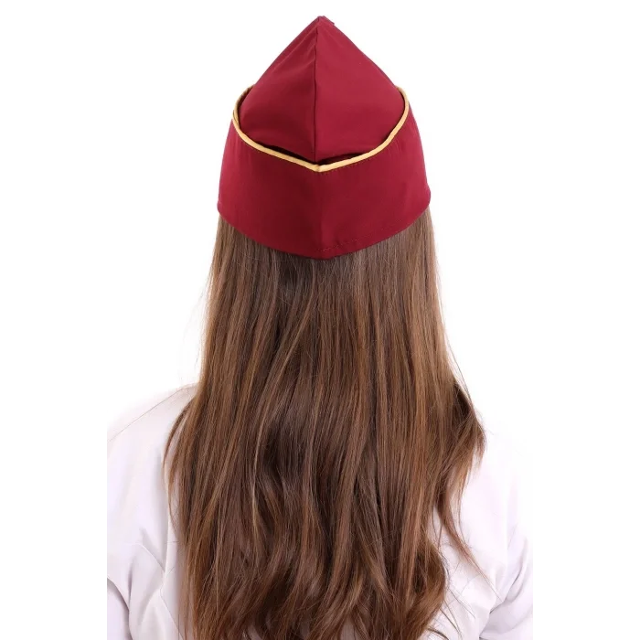 Aşçı Kayık Kep - Bordo Sarı Biye