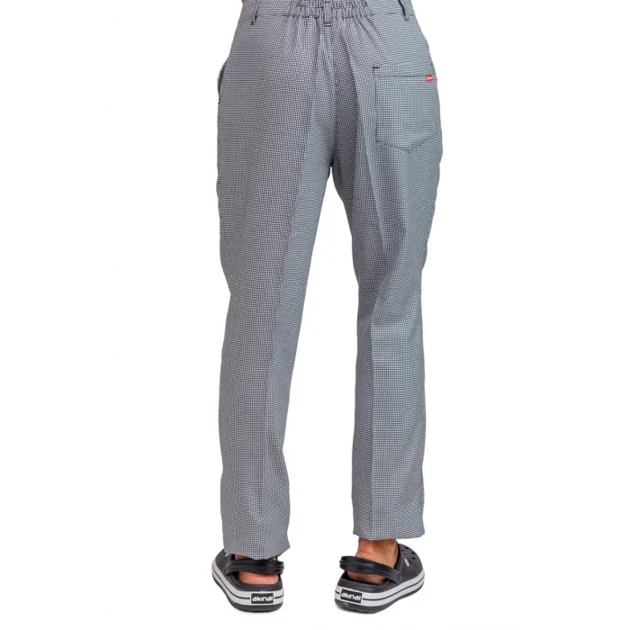 Aşçı Pantolon - 209 Kaz Ayağı Siyah-Beyaz