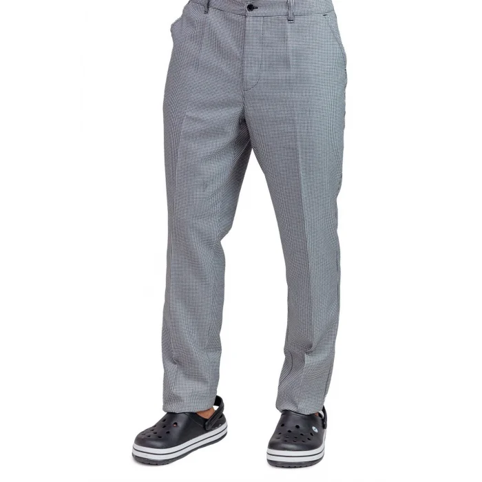 Aşçı Pantolon - 209 Kaz Ayağı Siyah-Beyaz