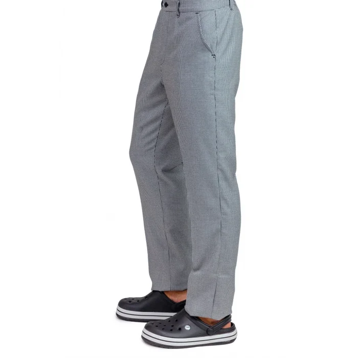 Aşçı Pantolon - 209 Kaz Ayağı Siyah-Beyaz