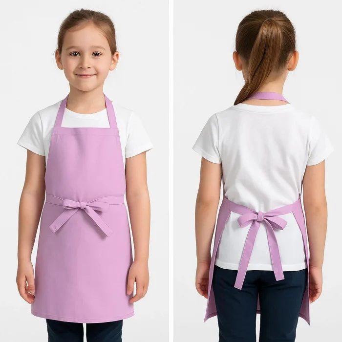 Askılı Çocuk Önlüğü 1 No - 120 Pembe