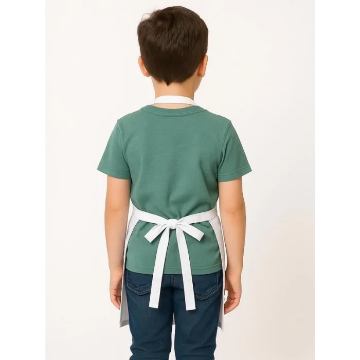 Askılı Çocuk Önlüğü 1 No - 171 Beyaz