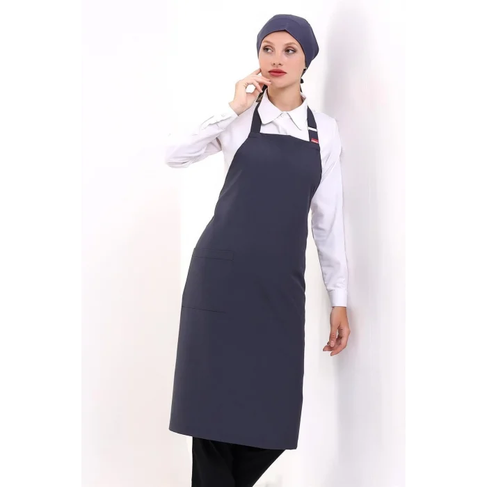 Askılı Önlük Cepli - 51 Füme