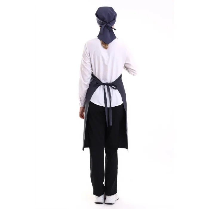 Askılı Önlük Cepli - 51 Füme