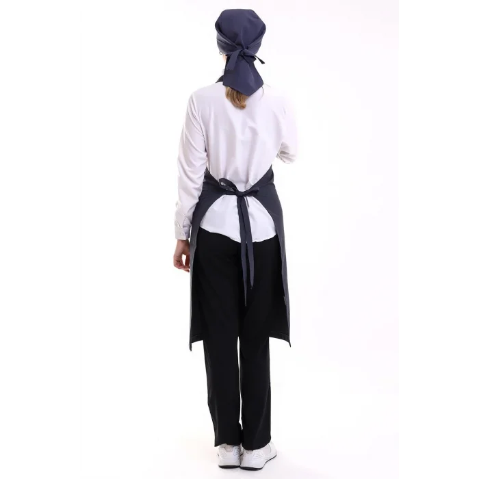 Askılı Önlük Cepsiz- 51 Füme