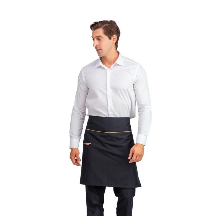 Bel Önlük - Siyah Sarı Biye