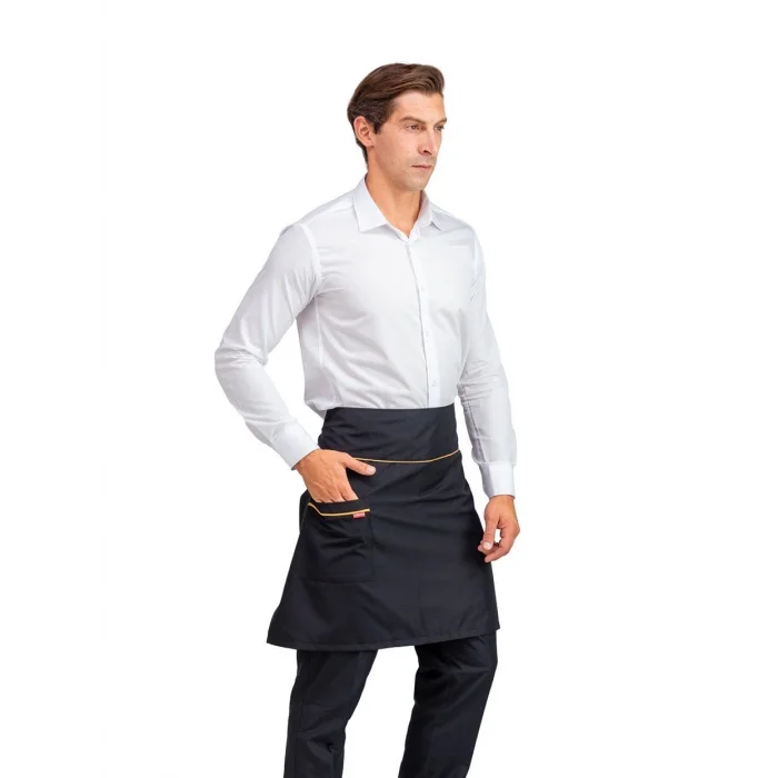 Bel Önlük - Siyah Sarı Biye