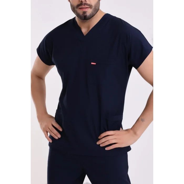 Bflex Unisex Likralı Yarasa Kol Takım - 6402 Lacivert