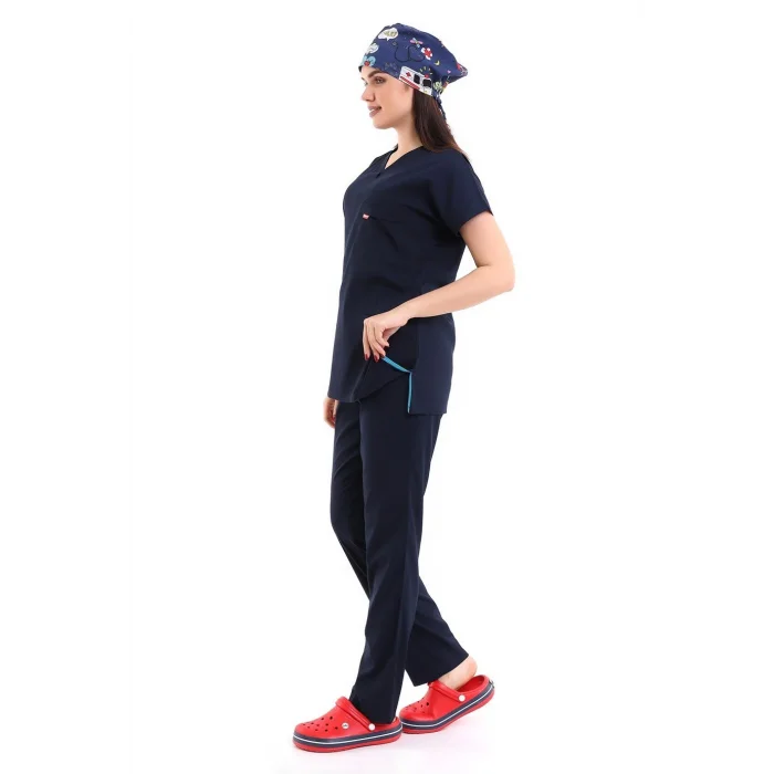 Bflex Unisex Likralı Yarasa Kol Takım - 6402 Lacivert