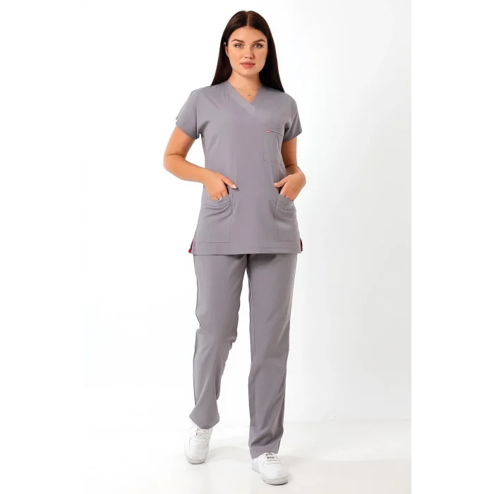 Bflex Unisex Likralı Yarasa Kol Takım - 6406 Gri