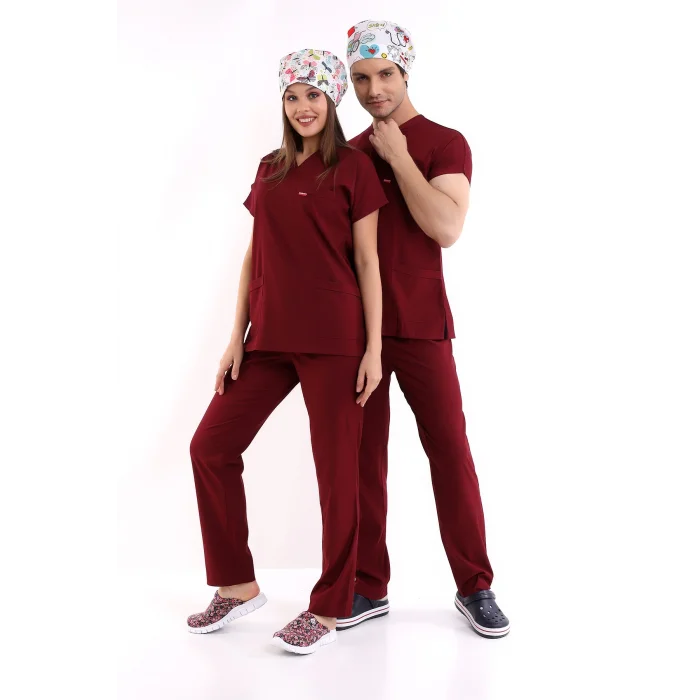 Bflex Unisex Likralı Yarasa Kol Takım - 6407 Bordo