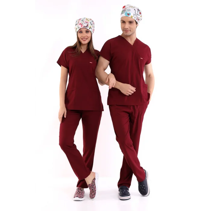 Bflex Unisex Likralı Yarasa Kol Takım - 6407 Bordo