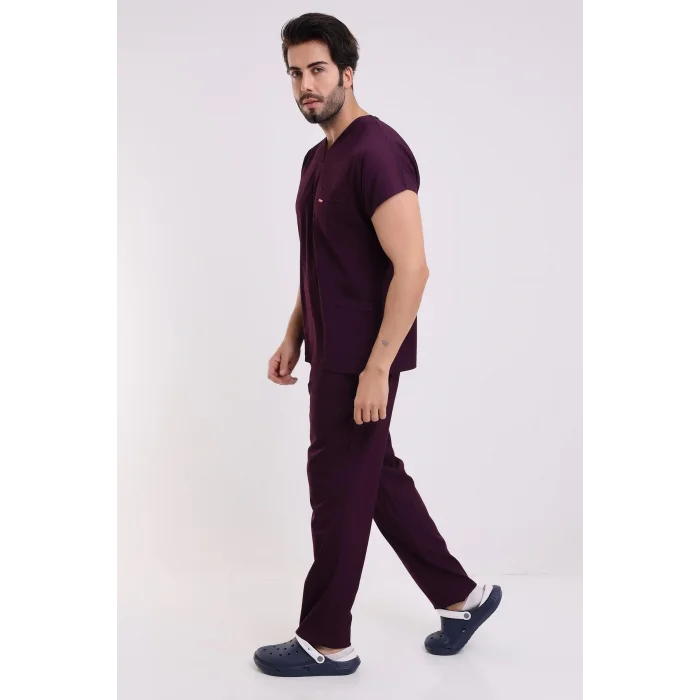 Bflex Unisex Likralı Yarasa Kol Takım - 6409 Mürdüm