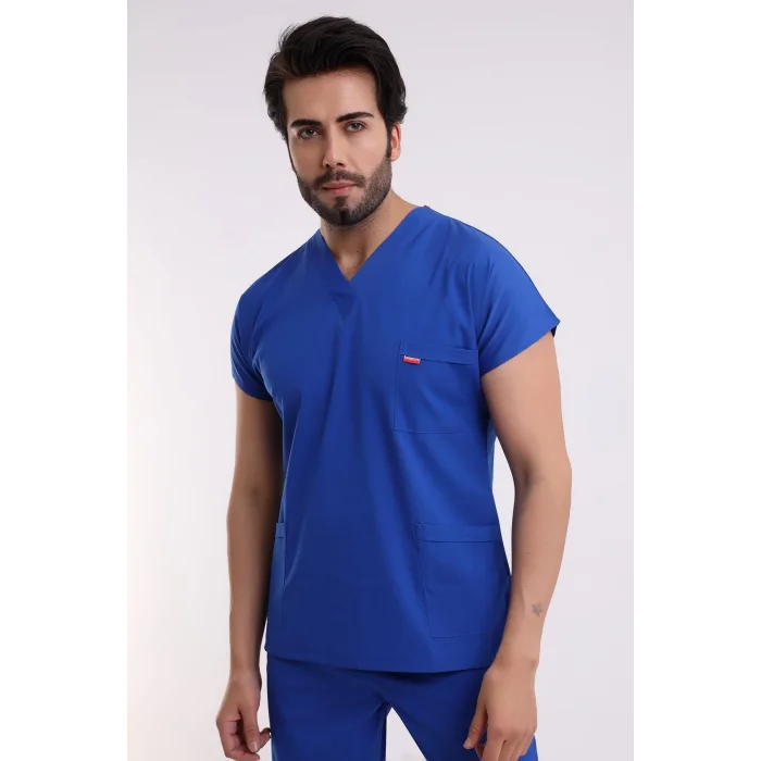 Bflex Unisex Likralı Yarasa Kol Takım - 6411 Saks Mavi