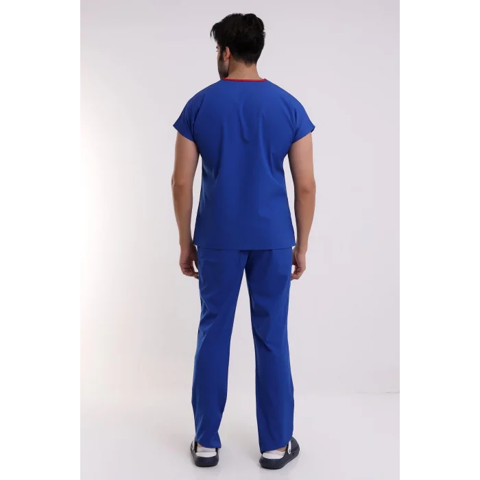 Bflex Unisex Likralı Yarasa Kol Takım - 6411 Saks Mavi