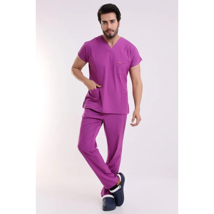 Bflex Unisex Likralı Yarasa Kol Takım - 6420 Açık Mor