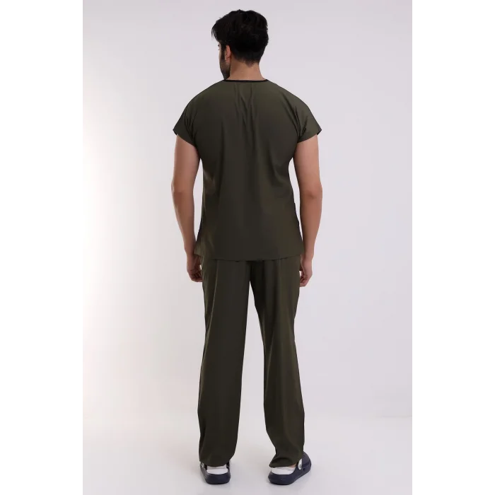 Bflex Unisex Likralı Yarasa Kol Takım - 6427 Haki Yeşili