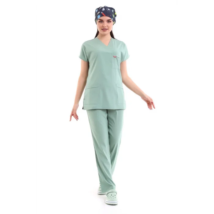 Bflex Unisex Likralı Yarasa Kol Takım - 6428 Çağla Yeşili