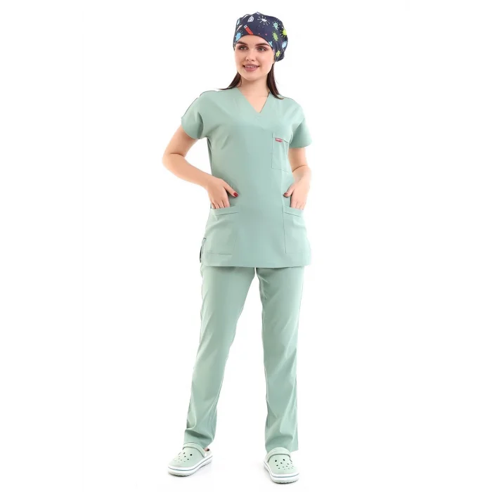 Bflex Unisex Likralı Yarasa Kol Takım - 6428 Çağla Yeşili