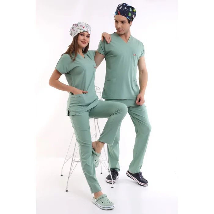 Bflex Unisex Likralı Yarasa Kol Takım - 6428 Çağla Yeşili