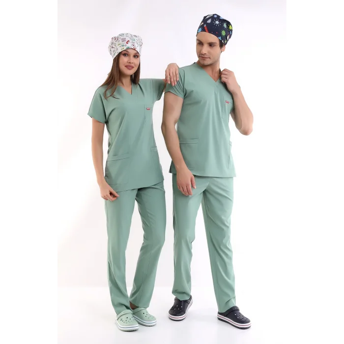 Bflex Unisex Likralı Yarasa Kol Takım - 6428 Çağla Yeşili