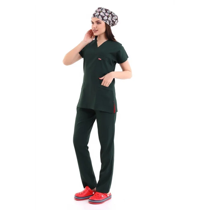 Bflex Unisex Likralı Yarasa Kol Takım - 6429 Ördek Başı Yeşili