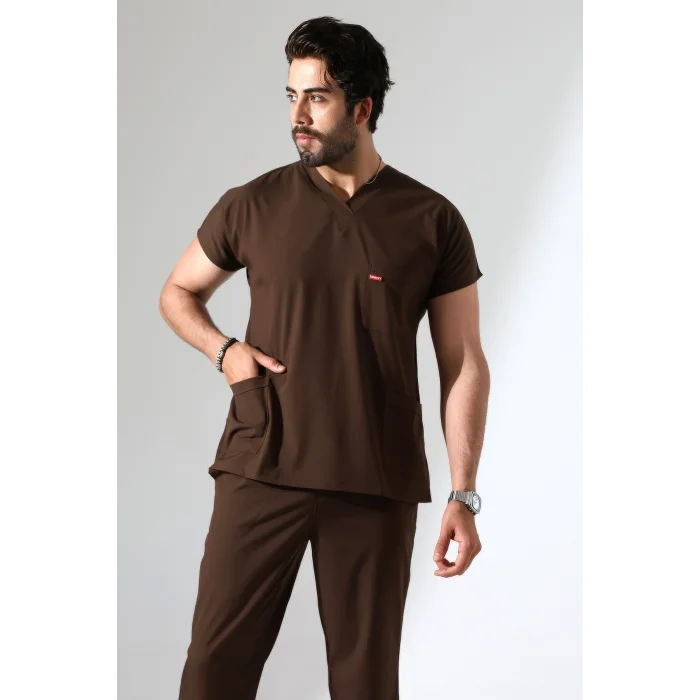 Bflex Unisex Likralı Yarasa Kol Takım - 6436 Kahve