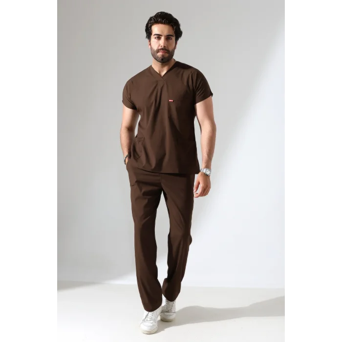 Bflex Unisex Likralı Yarasa Kol Takım - 6436 Kahve