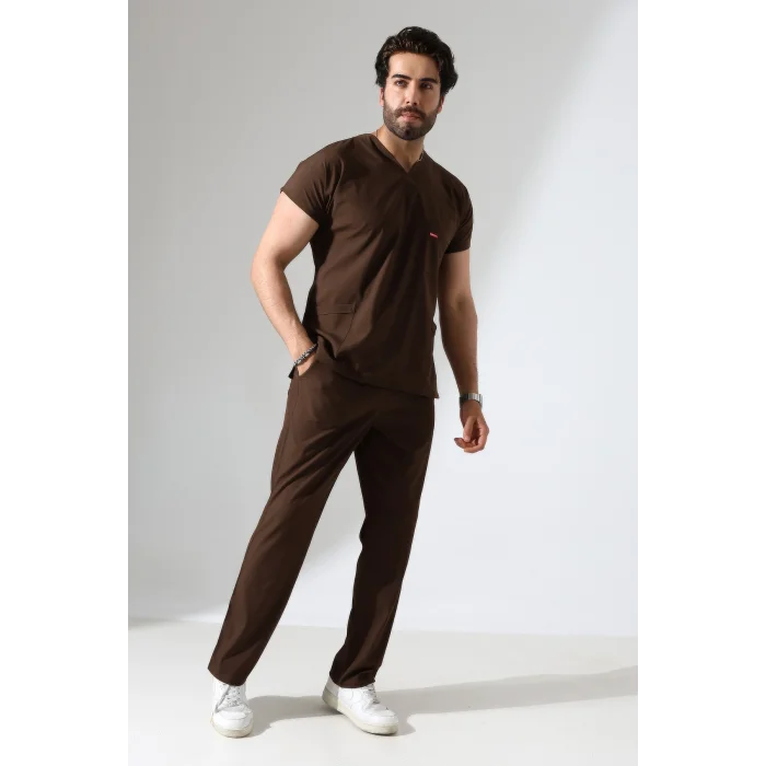 Bflex Unisex Likralı Yarasa Kol Takım - 6436 Kahve