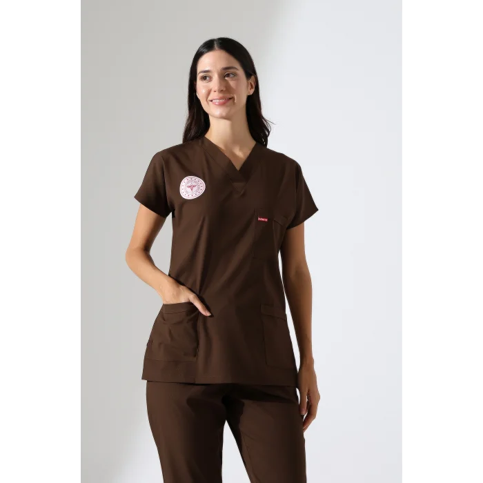 Bflex Unisex Likralı Yarasa Kol Takım - 6436 Kahve