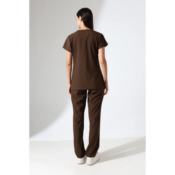 Bflex Unisex Likralı Yarasa Kol Takım - 6436 Kahve