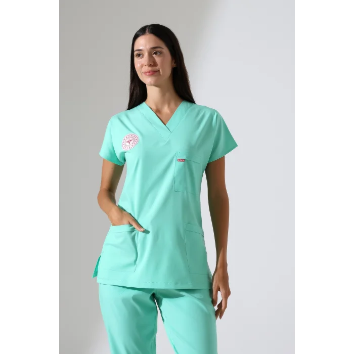 BFLEX UNİSEX LİKRALI YARASA KOL TAKIM BERMUDA AİLE SAĞLIĞI ÇALIŞANLARI