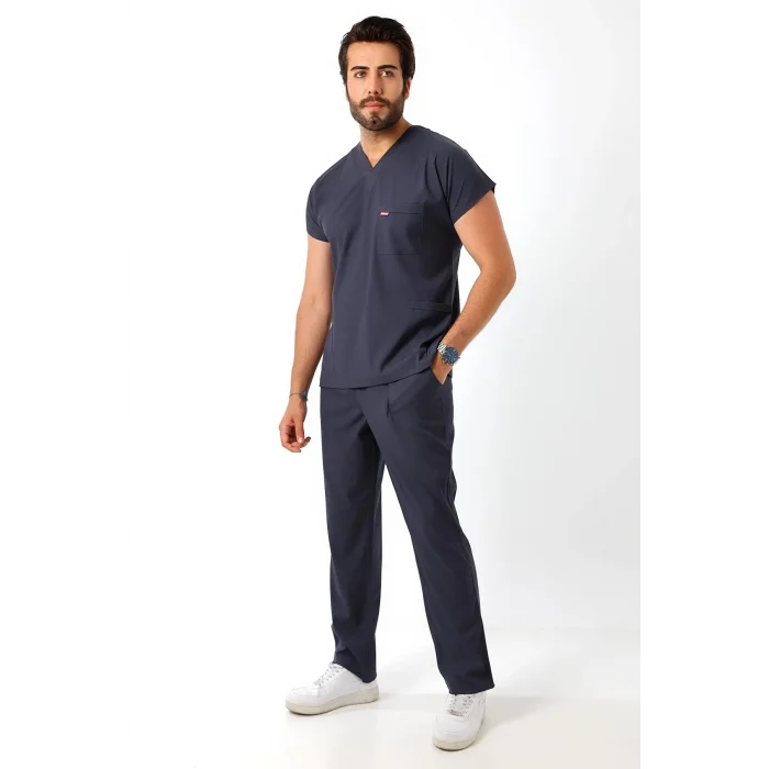 Bflex Unisex Likralı Yarasa Kol Tek Üst - 6417 Füme